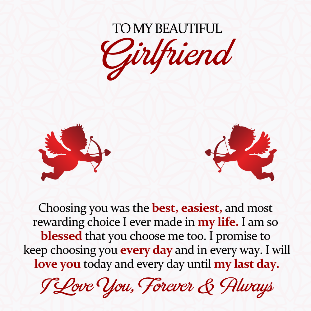 To Girlfriend, Love Knot and Earring SET, Woven Blanket Bundle - YERTIZZ.COM