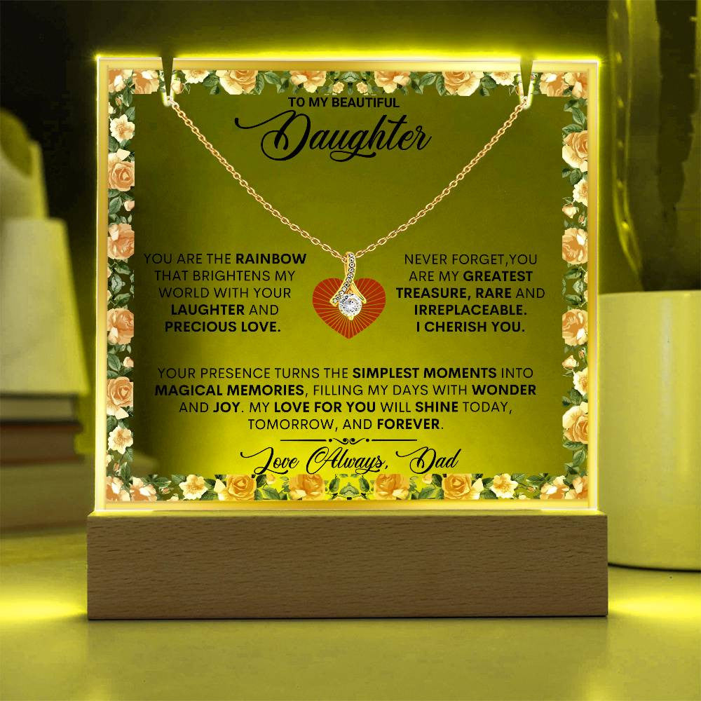 Keepsake Acrylic Bundle with Alluring Beauty Necklace-Daughter-15
