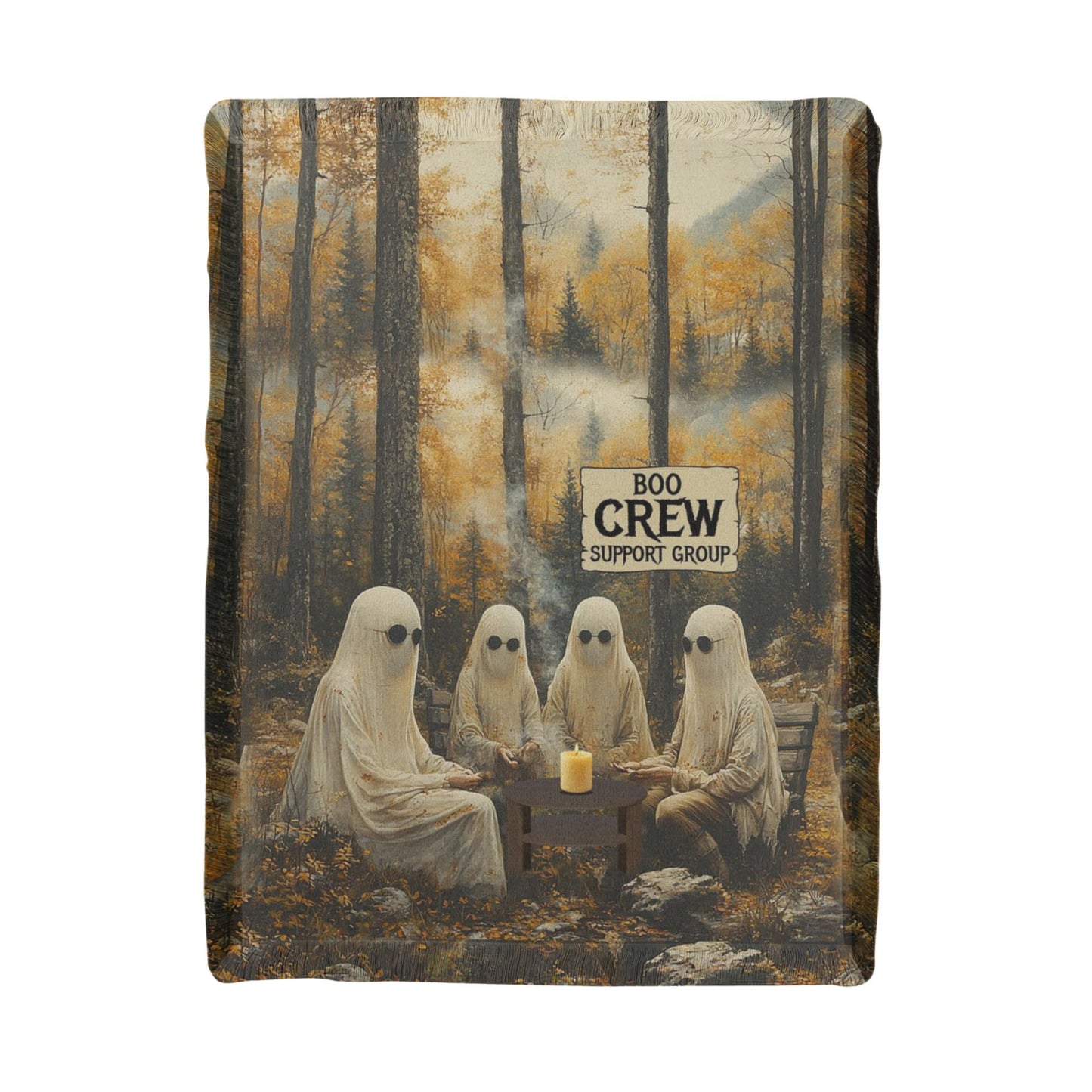 Boo Crew Blanket – Ghostly Support Group
