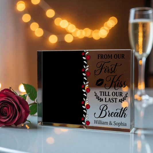 Personalized Soul Mate Acrylic Block – Custom Photo Gift for Couple, Husband Wife, Boyfriend Girlfriend, Anniversary or Valentine’s Keepsake