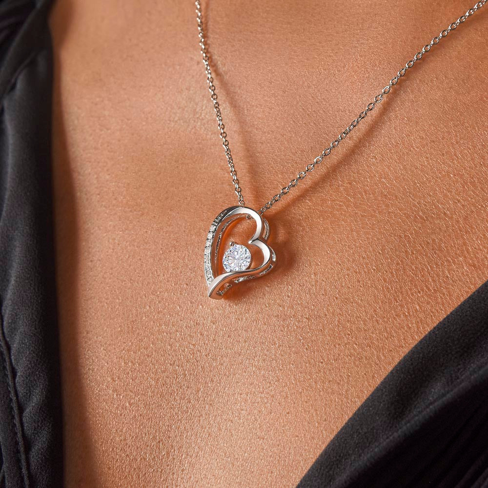 Personalized Daughter Necklace – Heartfelt Message from Dad – Gift for Her