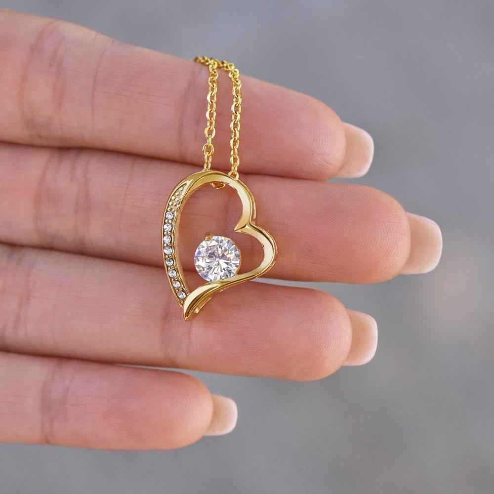 Personalized Forever Love Necklace (Gold ONLY) + Luxury Box