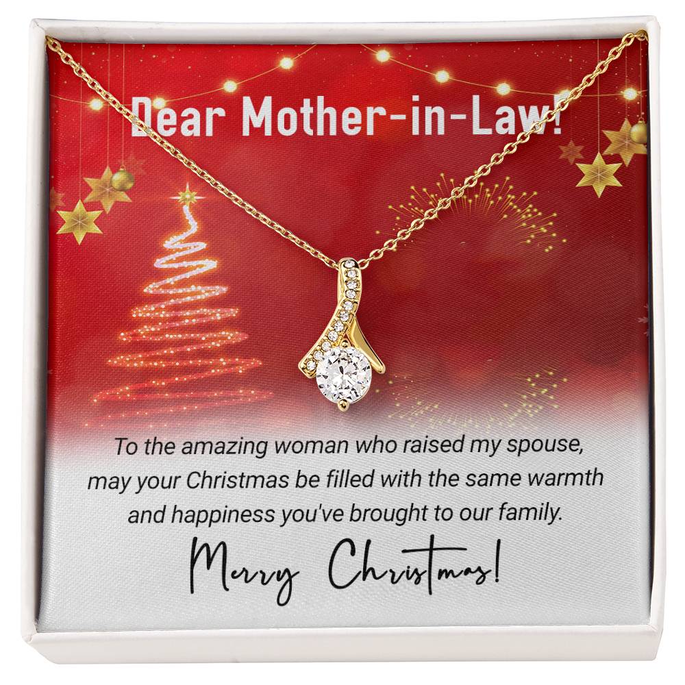 Dear Mother In Law - Amazing - Christmas Gift - Alluring Beauty Necklace