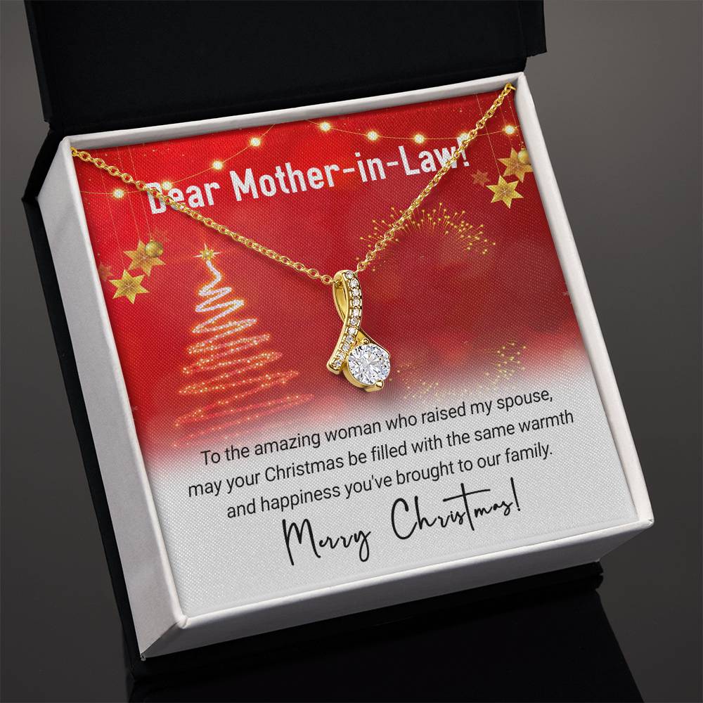 Dear Mother In Law - Amazing - Christmas Gift - Alluring Beauty Necklace