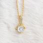 To My Beautiful Mom, Alluring Beauty Necklace - YERTIZZ.COM
