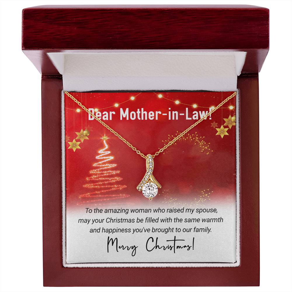 Dear Mother In Law - Amazing - Christmas Gift - Alluring Beauty Necklace