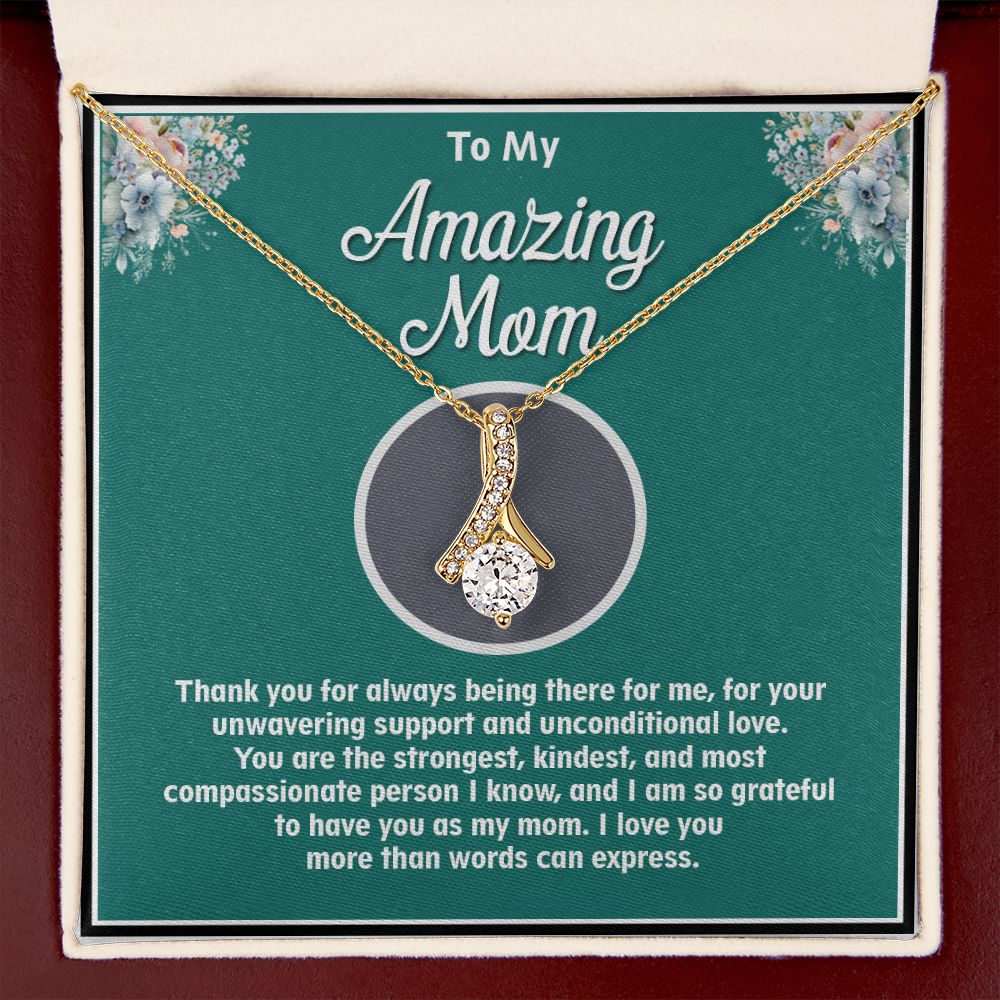 To My Amazing Mom, Alluring Beauty Necklace - YERTIZZ.COM
