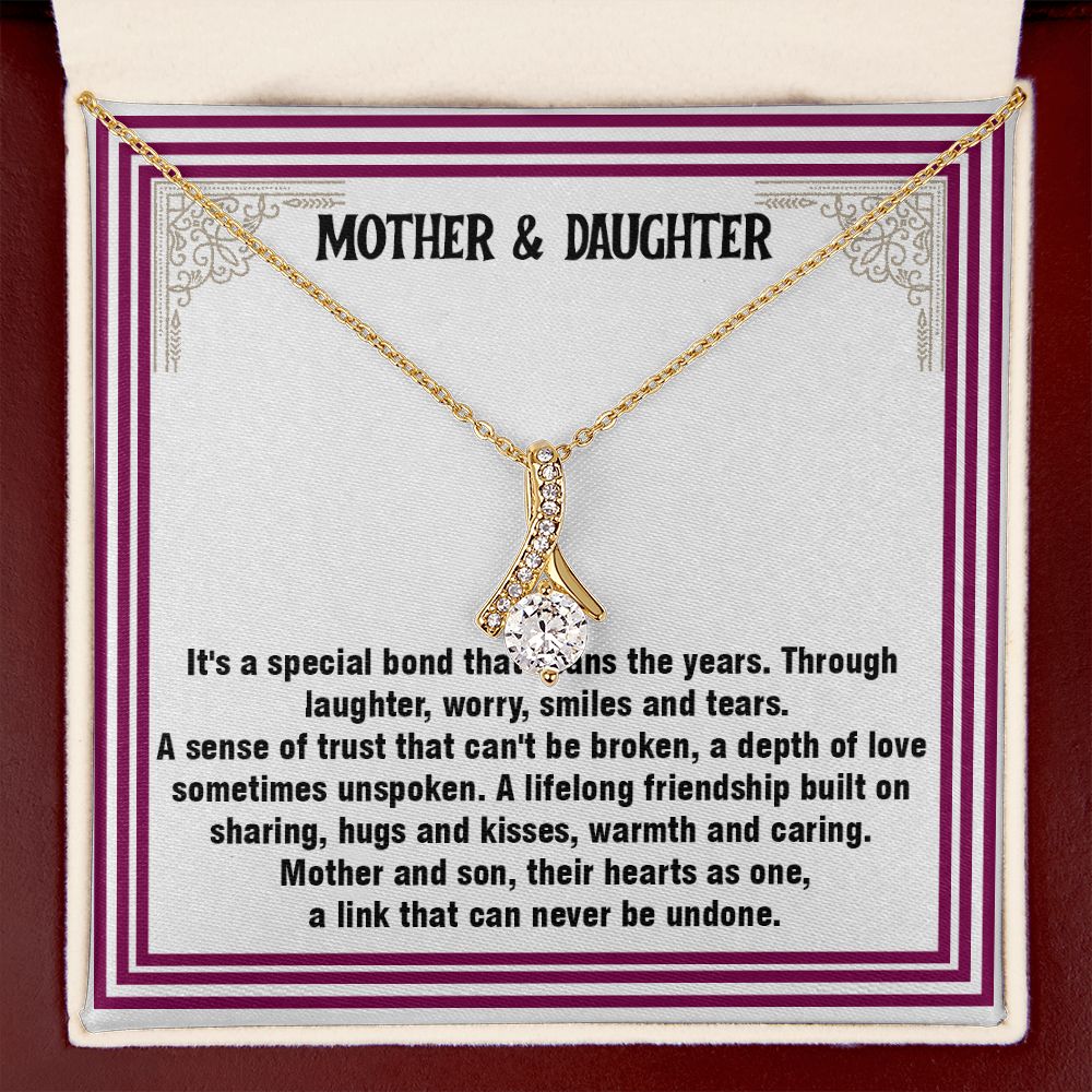 Mother and Daughter, Mother and Son, Alluring Beauty Necklace - YERTIZZ.COM
