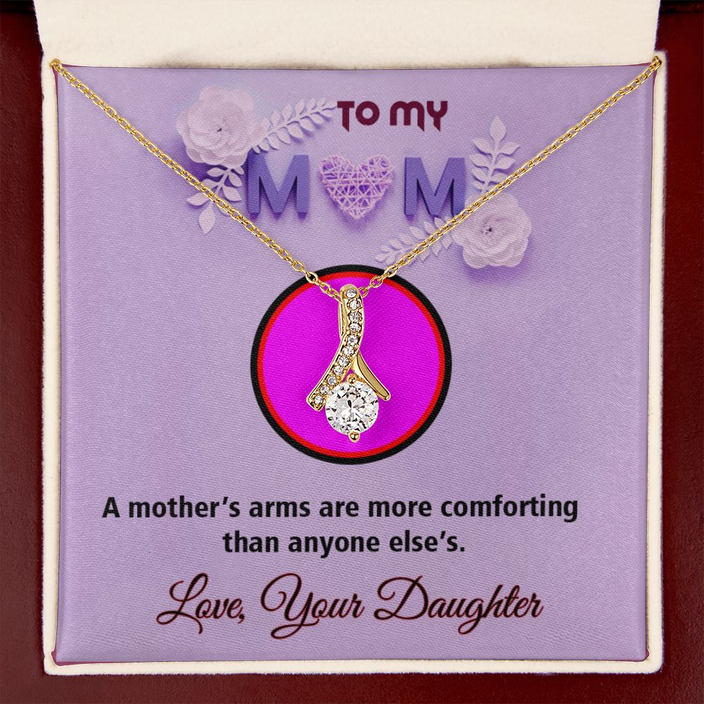 To My Mom, Alluring Beauty Necklace - YERTIZZ.COM
