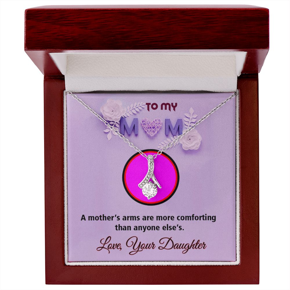 To My Mom, Alluring Beauty Necklace - YERTIZZ.COM