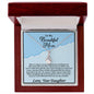 To My Beautiful Mom, Alluring Beauty Necklace - YERTIZZ.COM