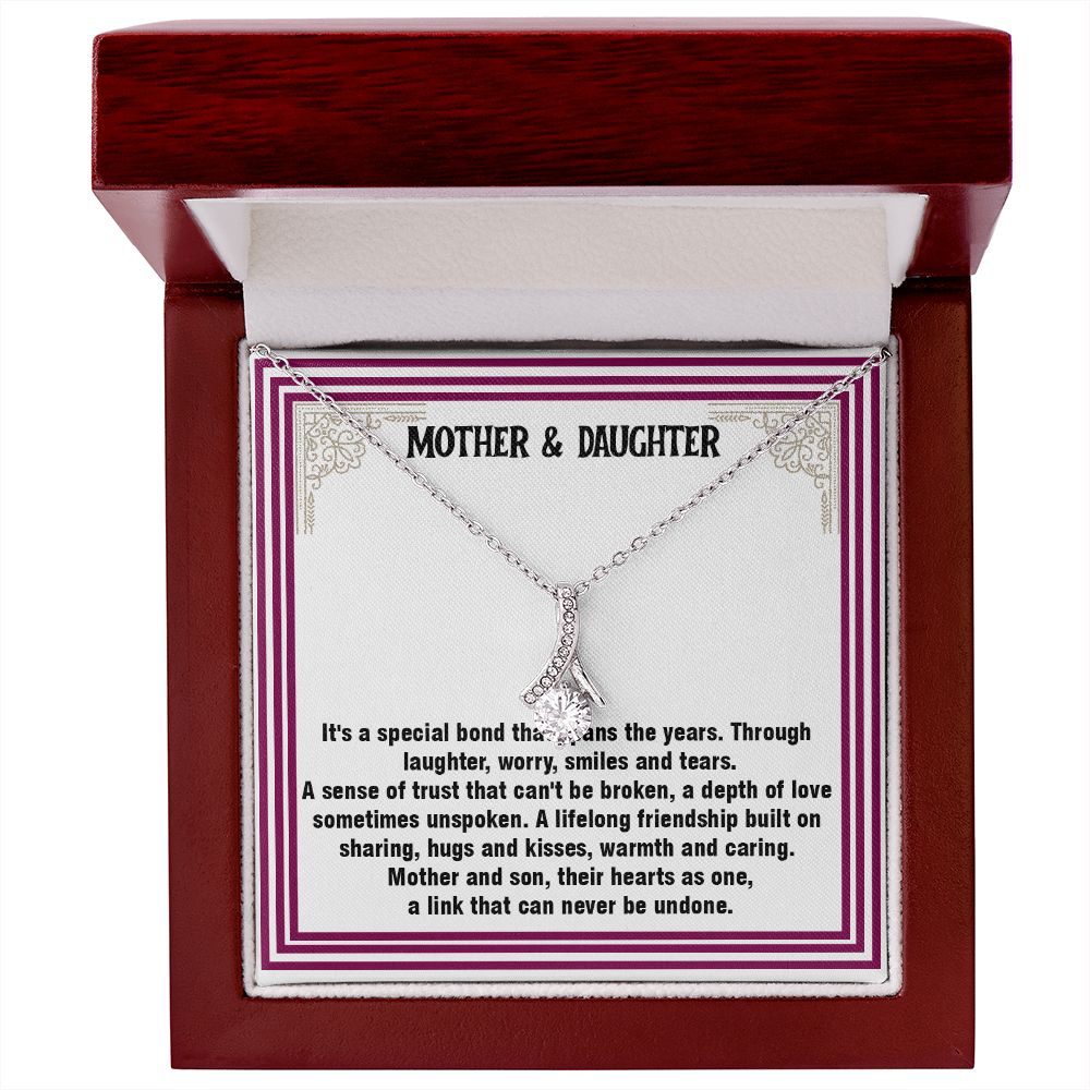 Mother and Daughter, Mother and Son, Alluring Beauty Necklace - YERTIZZ.COM