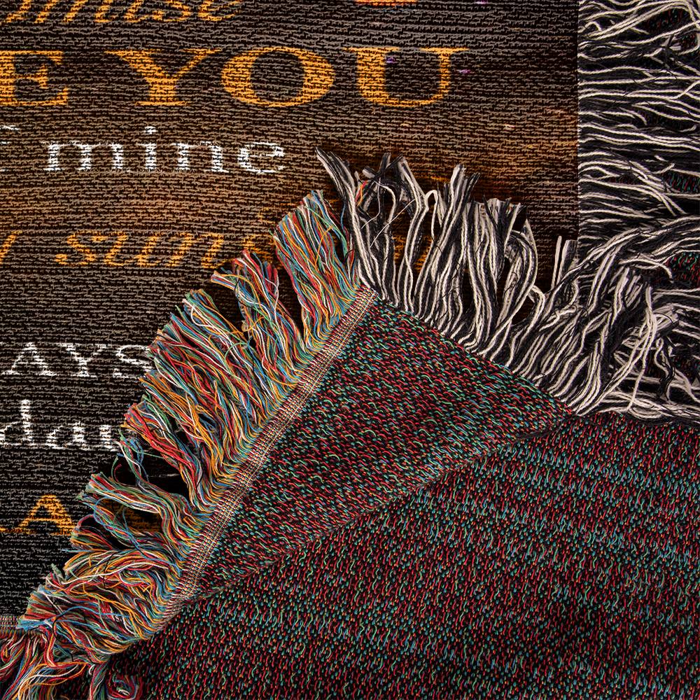 Heirloom Woven Blanket-Portrait, To My Granddaughter - YERTIZZ.COM