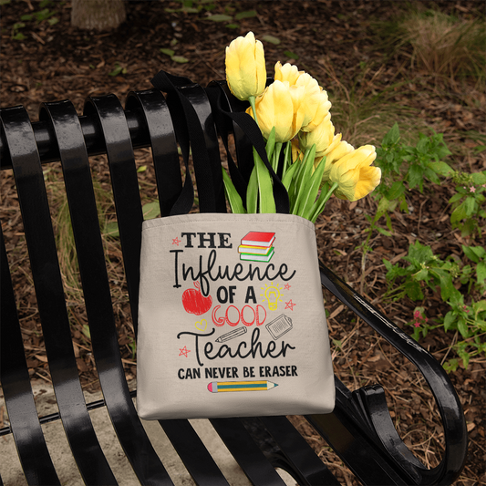 Teaching Is a Work of Heart – Inspirational School Tote