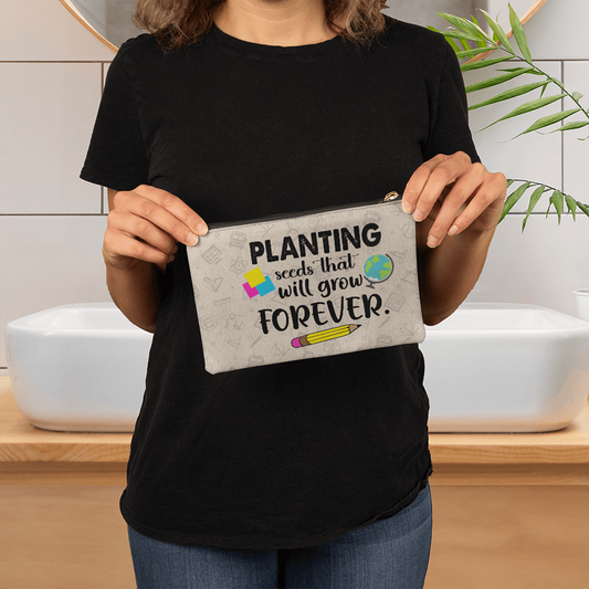 Lesson Plan Essentials – Cute Teacher Tote Pouch