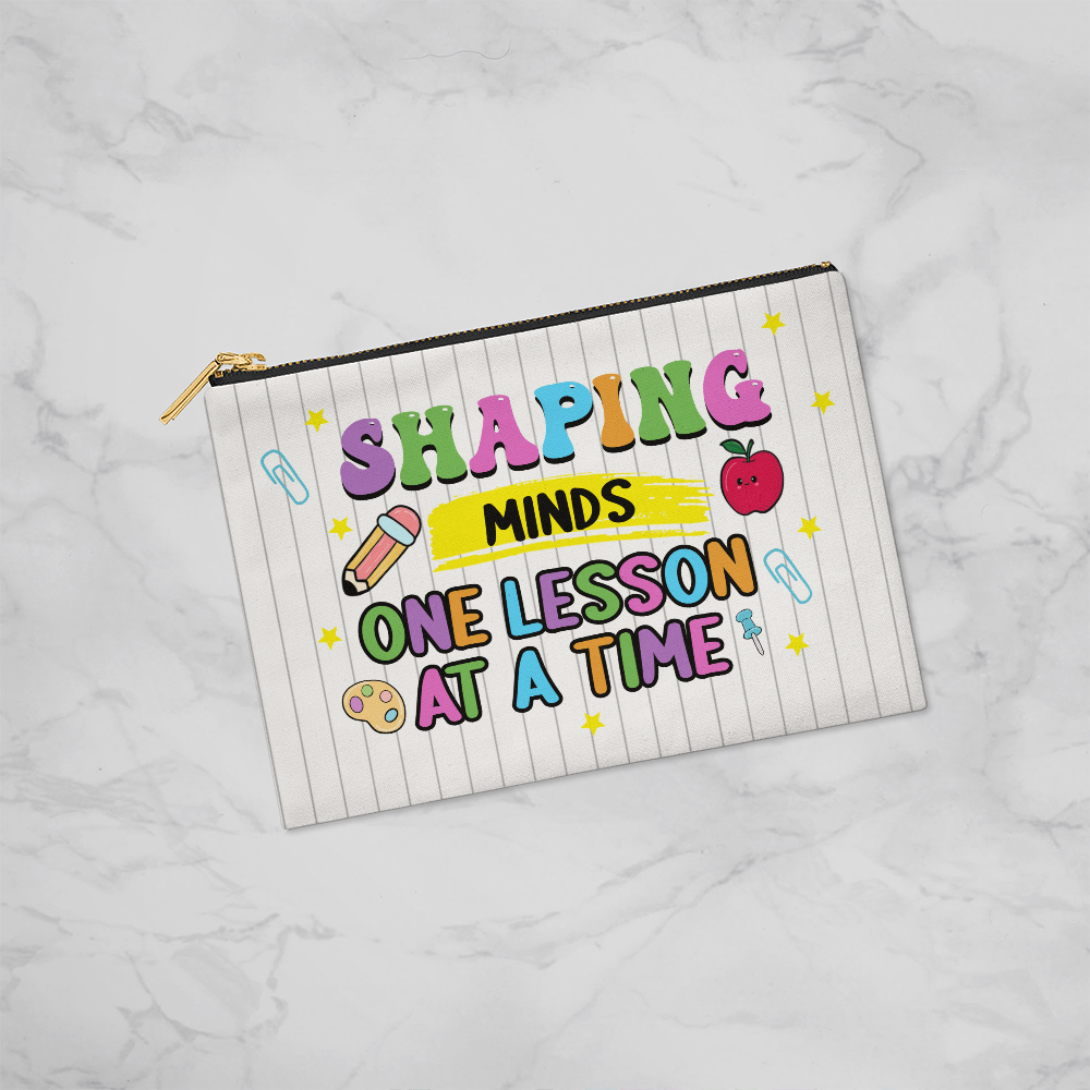 Shaping Young Minds – Teacher Pencil Pouch