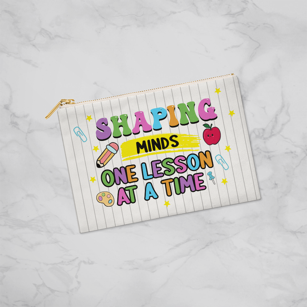 Shaping Young Minds – Teacher Pencil Pouch