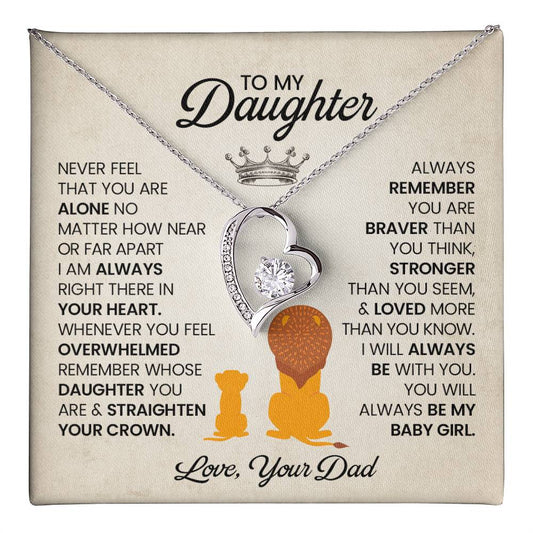 dad to daughter gift with heartfelt message