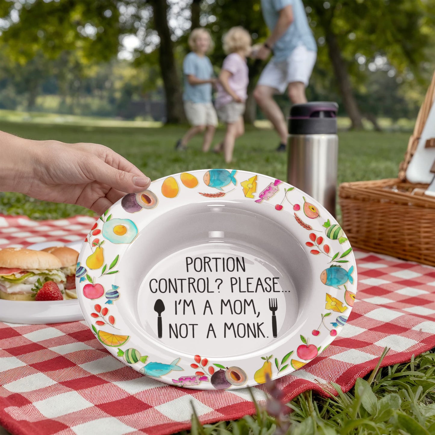 Wholesome Chaos Plate, Platter and Bowl – A Taste of Real Mom Life!