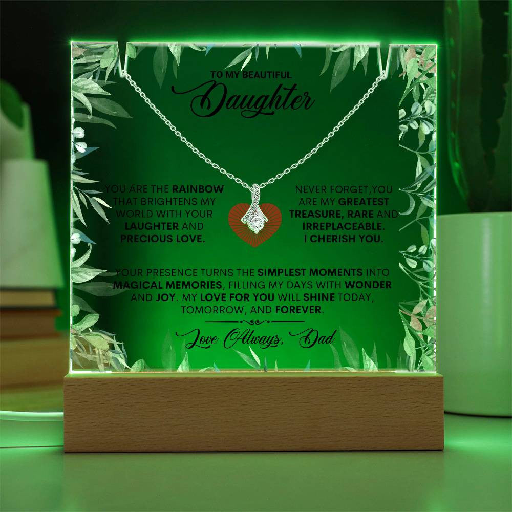Alluring Beauty Keepsake Acrylic Bundle with Alluring Beauty Necklace-8