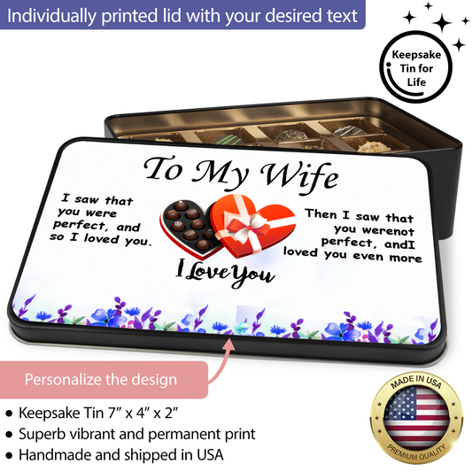 CHOCOLATE TRUFFLES TO MY WIFE - I LOVE YOU - YERTIZZ.COM