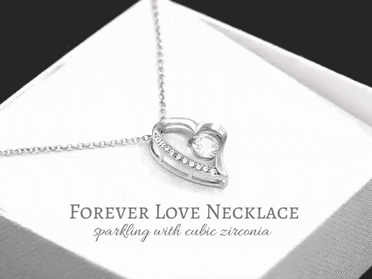 To My Teacher Wife, Forever Love Necklace, Gift, Jewelry - YERTIZZ.COM
