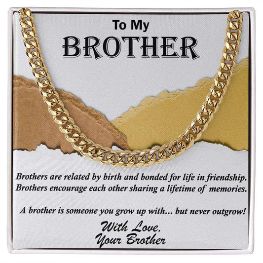 Cuban Linked Chain, Jewelry, Gift, Brother