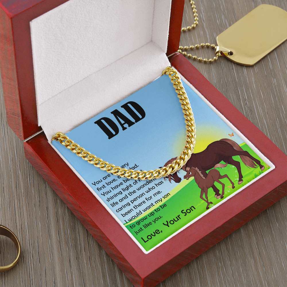 Cuban Linked Chain, Gift, Jewelry, Gift, Father, Dad