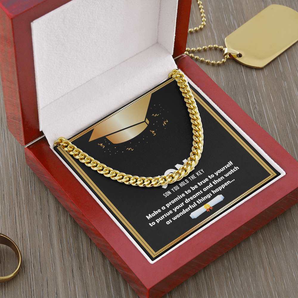 Cuban Linked Chain, Jewelry, Gift, Son