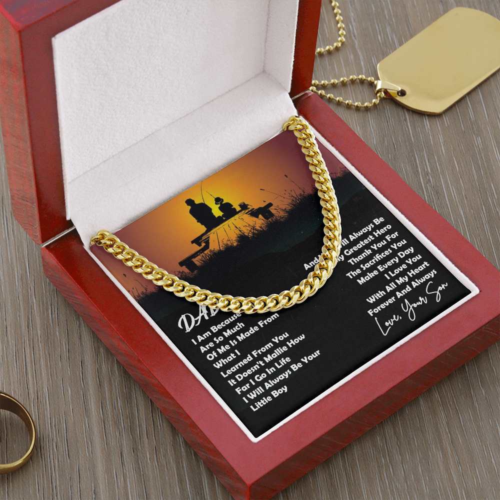 Cuban Linked Chain, Jewelry, Gift, Father, Dad