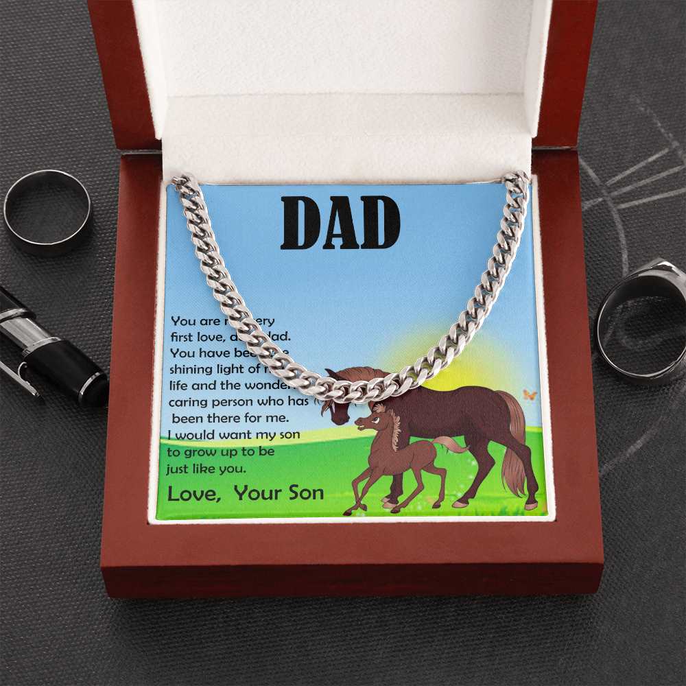 Cuban Linked Chain, Gift, Jewelry, Gift, Father, Dad