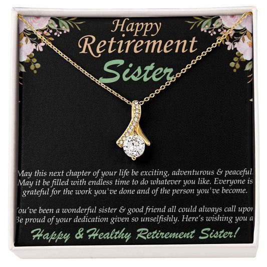 Alluring Beauty Necklace, Jewelry Gift, Retirement, Sister