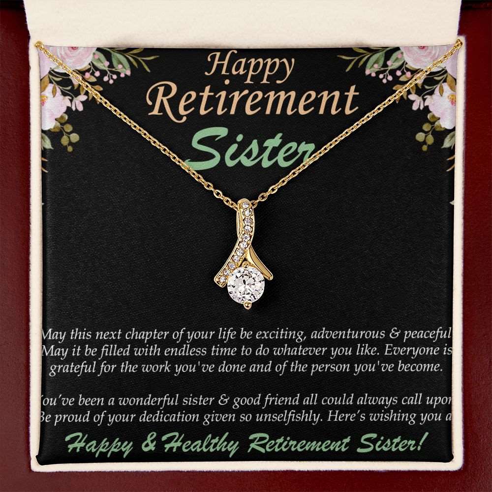 Alluring Beauty Necklace, Jewelry Gift, Retirement, Sister