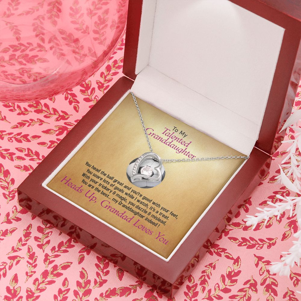 To My Talented Soccer Granddaughter, Jewelry Gift - YERTIZZ.COM