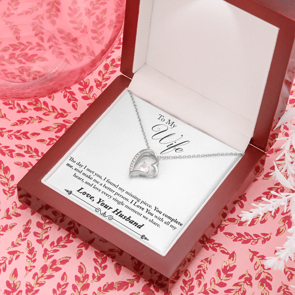 Forever Love Necklace, Gift, Jewelry, Wife, To Wife - YERTIZZ.COM