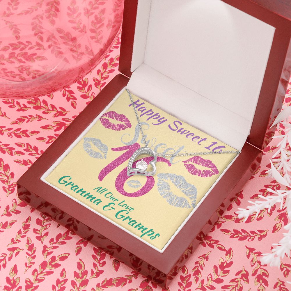 Forever Love Necklace, Sweet, Sweetheart, Girlfriend, Sweet 16
