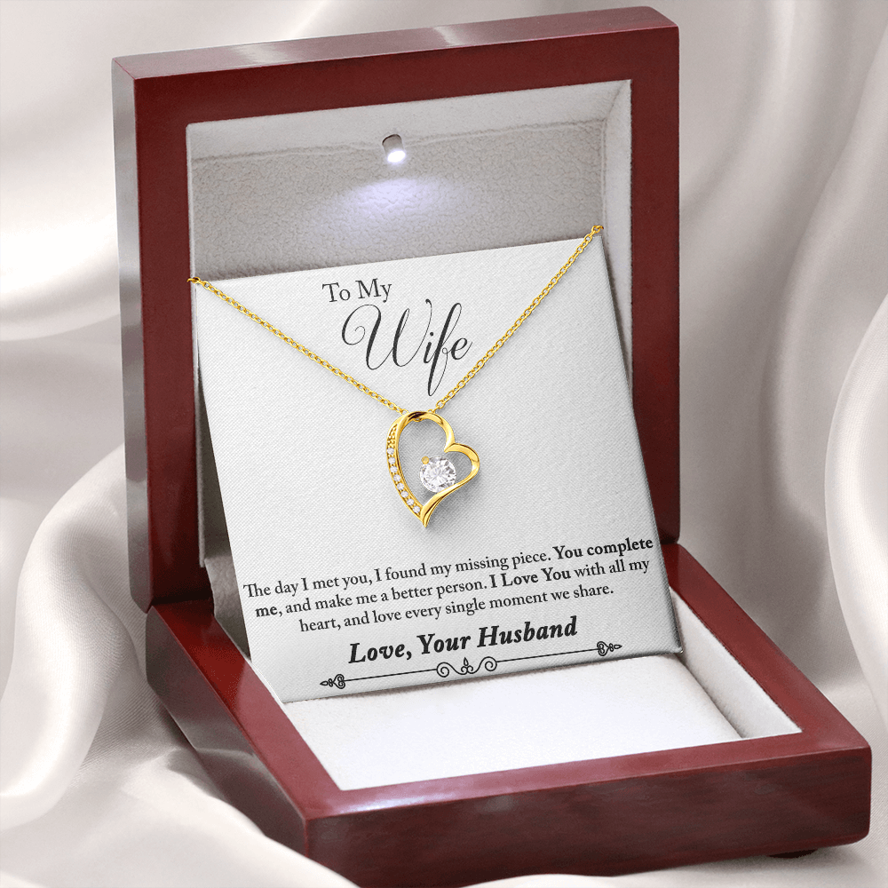 Forever Love Necklace, Gift, Jewelry, Wife, To Wife - YERTIZZ.COM