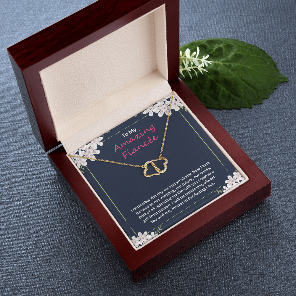 Everlasting Love, Solid Gold & Diamonds, Jewelry, Gift, Fiancée - YERTIZZ.COM