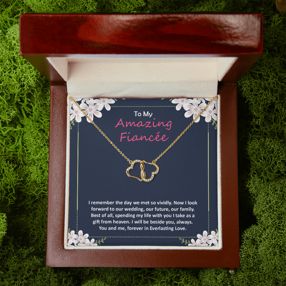 Everlasting Love, Solid Gold & Diamonds, Jewelry, Gift, Fiancée - YERTIZZ.COM