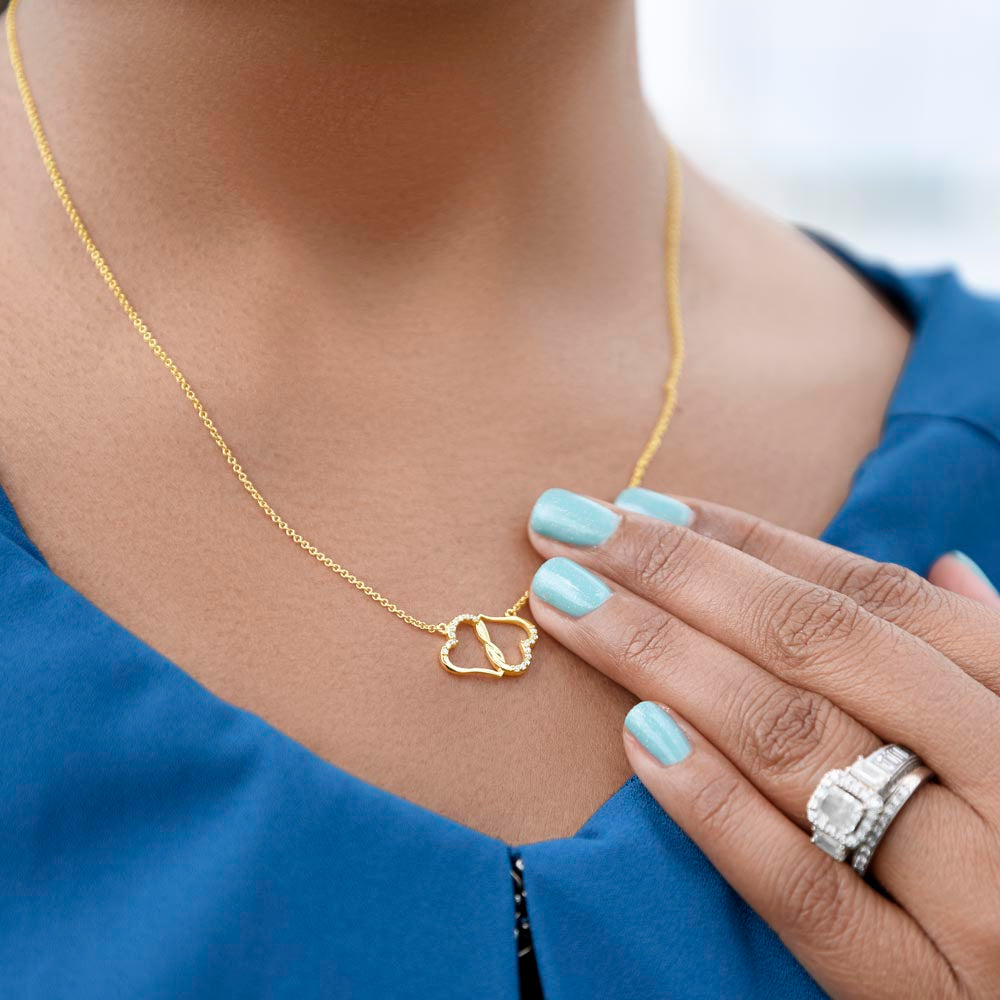 Everlasting Love, Solid Gold & Diamonds, Jewelry, Gift, Fiancée - YERTIZZ.COM