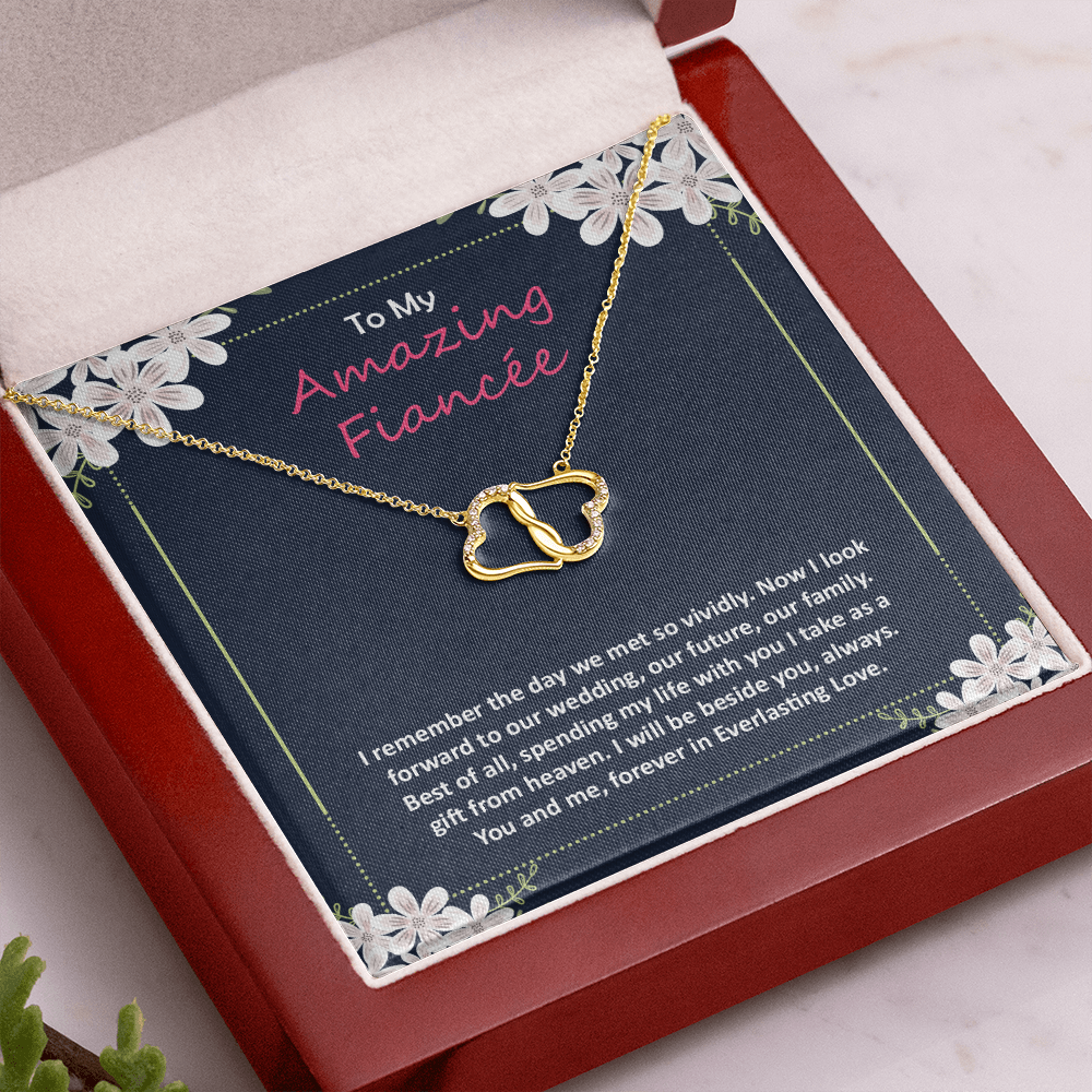 Everlasting Love, Solid Gold & Diamonds, Jewelry, Gift, Fiancée - YERTIZZ.COM