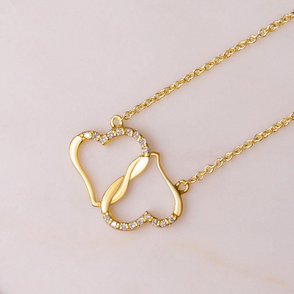 Everlasting Love, Solid Gold & Diamonds, Jewelry, Gift, Fiancée - YERTIZZ.COM