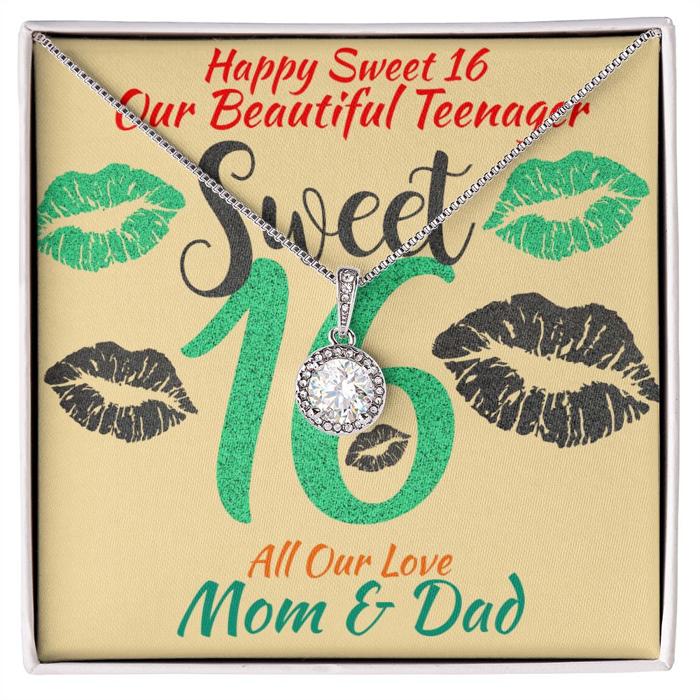 Eternal Hope Necklace, Jewelry, Gift, Sweet 16, Mom-Dad, Birthday - YERTIZZ.COM