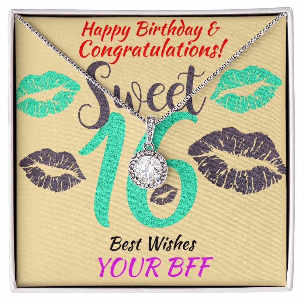 Eternal Hope Necklace, Jewelry, Gift, Sweet 16, BFF, Birthday - YERTIZZ.COM