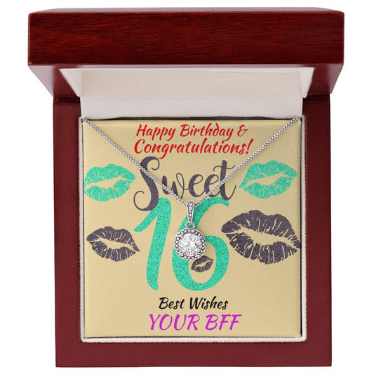 Eternal Hope Necklace, Jewelry, Gift, Sweet 16, BFF, Birthday - YERTIZZ.COM