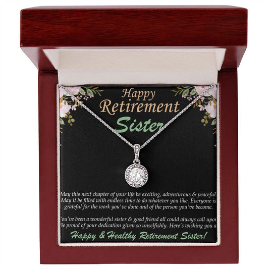 Eternal Hope Necklace, Retirement, Sister