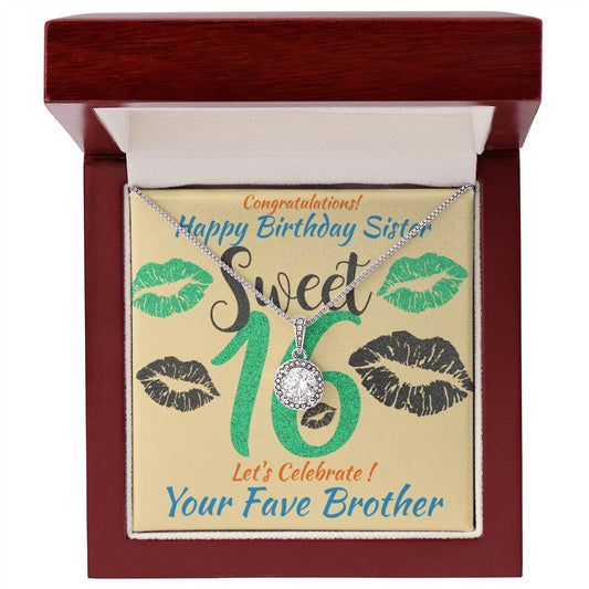 Eternal Hope Necklace, Jewelry, Gift, Sweet 16, Sister, Birthday - YERTIZZ.COM