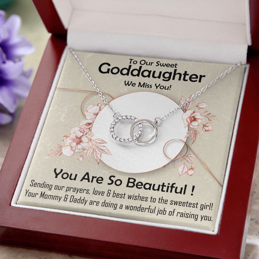 Perfect Pair Necklace, Gift, Jewelry, Goddaughter, Daughter
