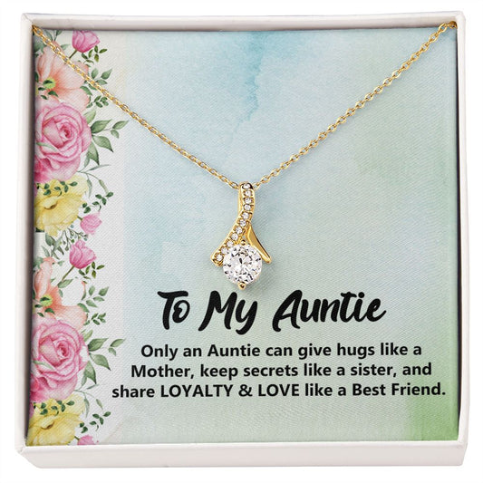 Alluring Beauty Necklace, Jewelry Gift, Auntie