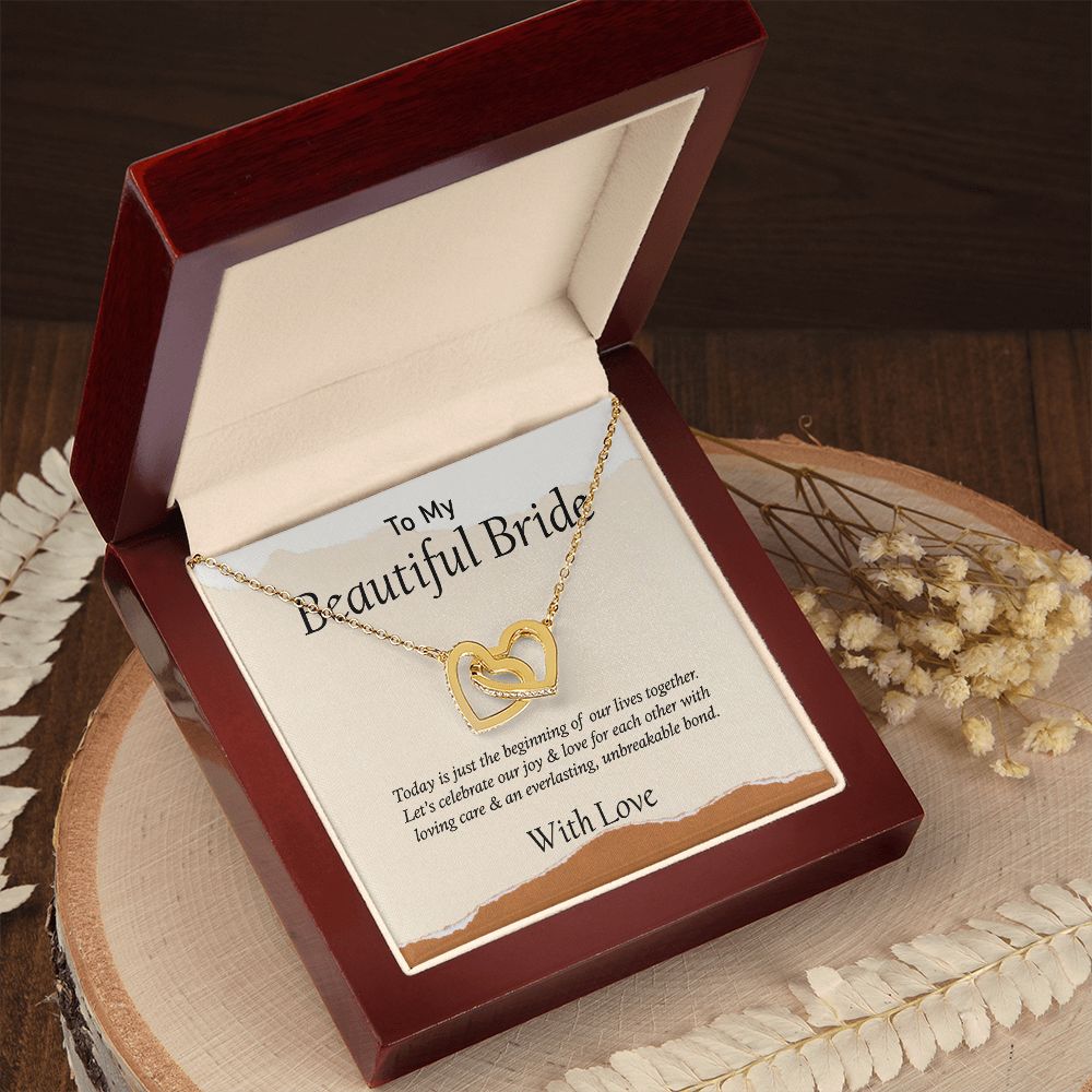 Interlocking Hearts Necklace, Say Sorry, Sorry
